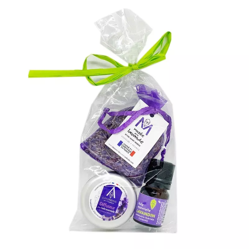Assortiment HE Lavandin et Diffuseur Assortiment HE Lavandin et Diffuseur