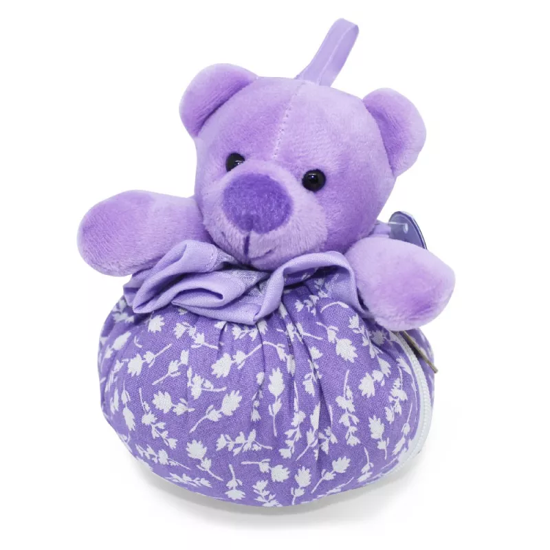 Ourson Aumonière - Boule Lavandin Violet Clair Ourson Aumonière - Boule Lavandin Violet Clair