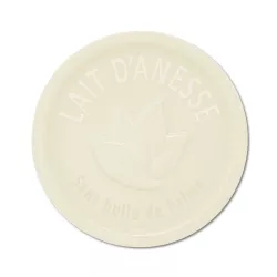 Savon Rond Lait Ânesse - Sans huile de palme 100g | Boutique