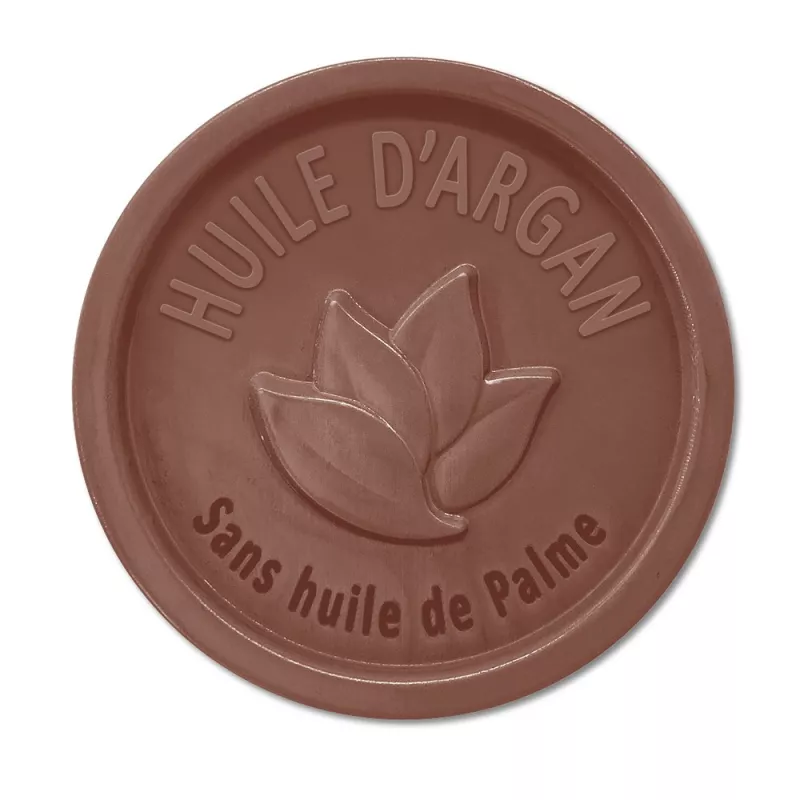 Savon rond 100g sans Huile de palme - Argan