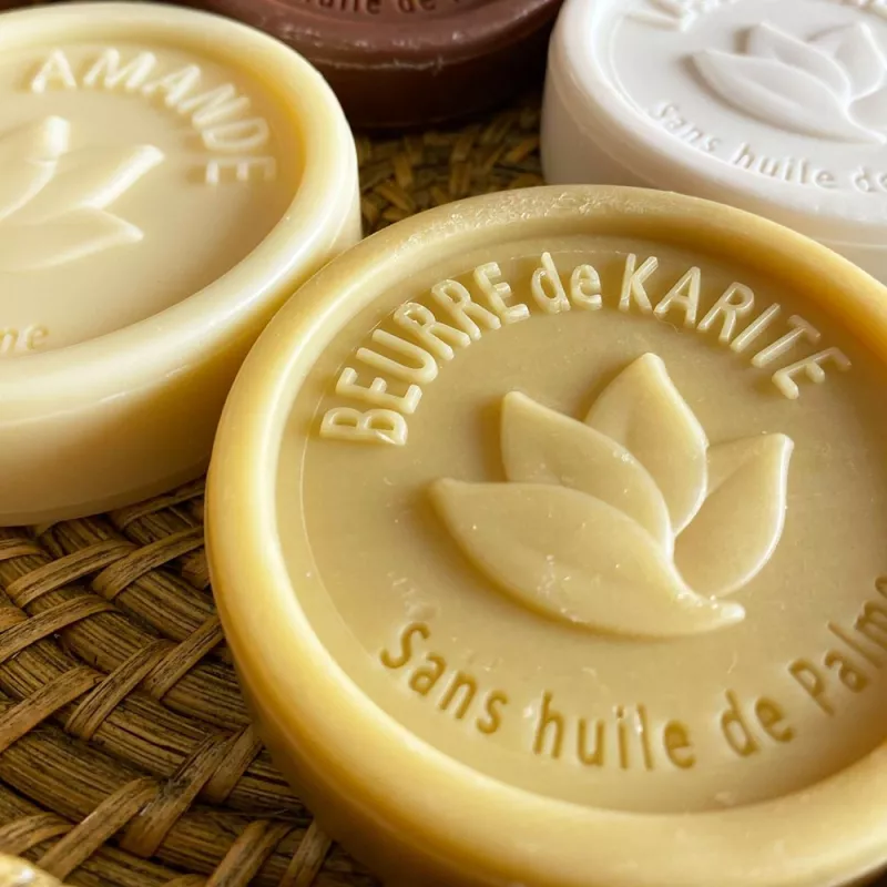 Savon Beurre de Karité & sans Palme - 100g | Boutique en ligne