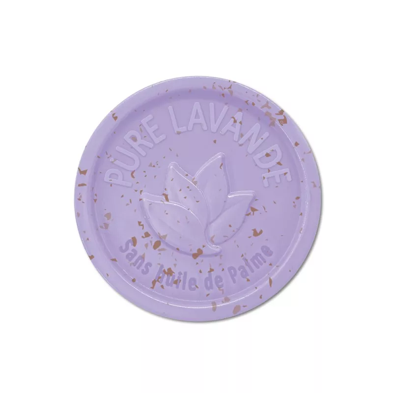 Savon rond Exfoliant 25g sans Huile de palme - Lavande Savon rond Exfoliant 25g sans Huile de palme - Lavande