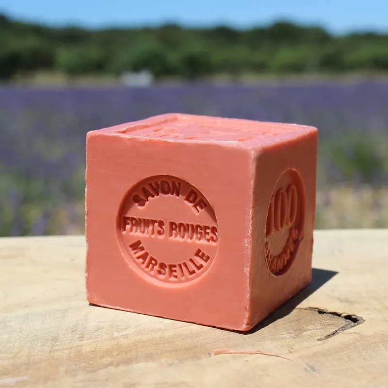 Red Fruits Cube Soap - 100g | Shop