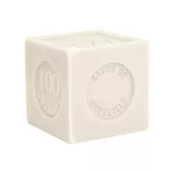 100g Almond Cube Soap – Marseille Soap Enriched with Shea Butter