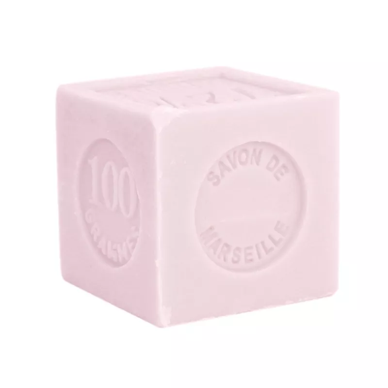 Savon Cube Rose - 100g Savon Cube Rose - 100g