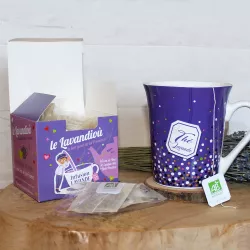 Lavender Herbal Tea Infusion - Box of 20 bags | Shop