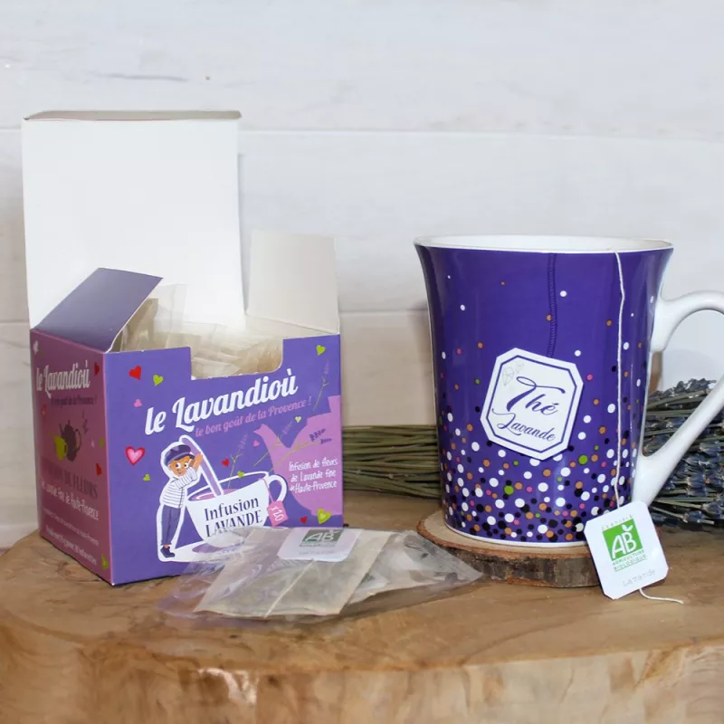 Tisane Infusion à la Lavande - Boîte de 20 sachets | Boutique