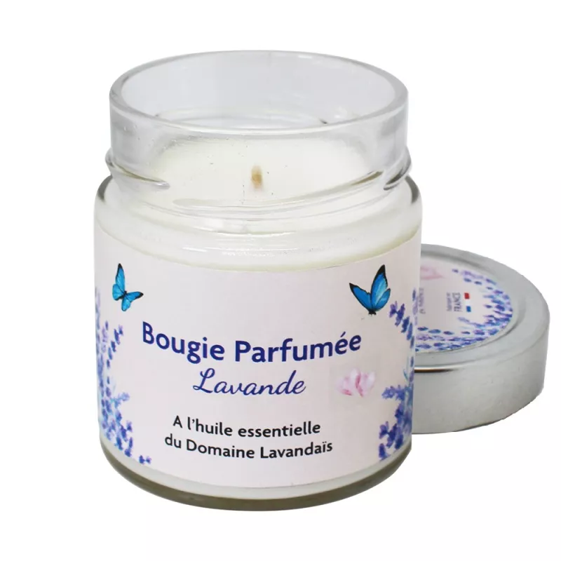 Bougie à la Lavande - Beige 250g