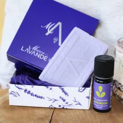 Lavandin Essential Oil & Soap Gift Set