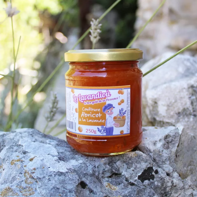 Confiture Abricot & Lavande - 200g Confiture Abricot & Lavande - 200g