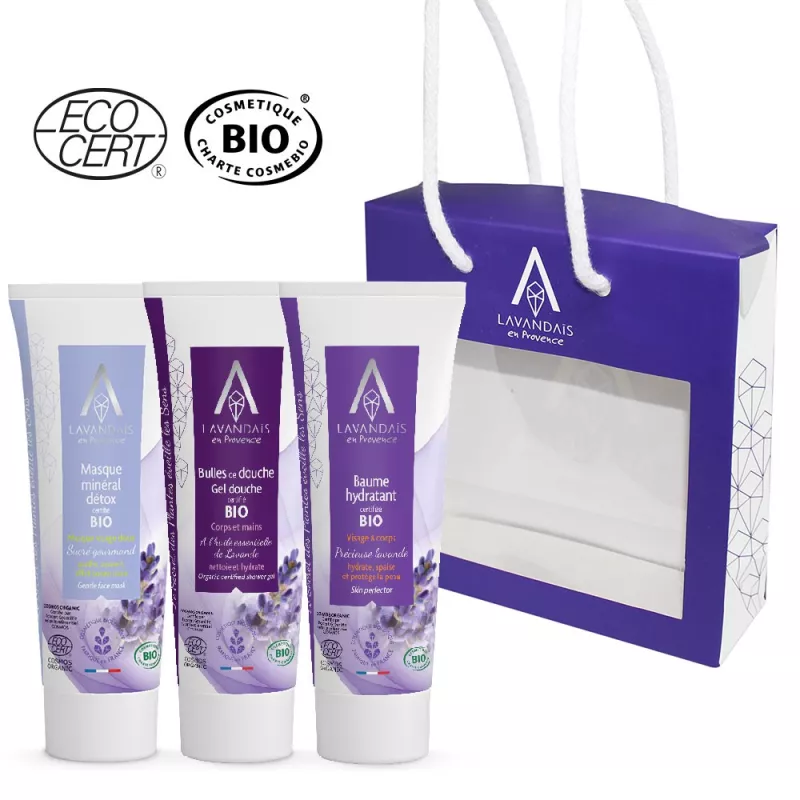 Trio de voyage - 3 soins beauté Bio Trio de voyage - 3 soins beauté Bio