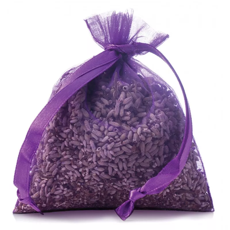 25 little bags of lavender - Purple Organza | Shop