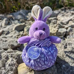 Rabbit Lavandin Aumonière - Light Purple Ball