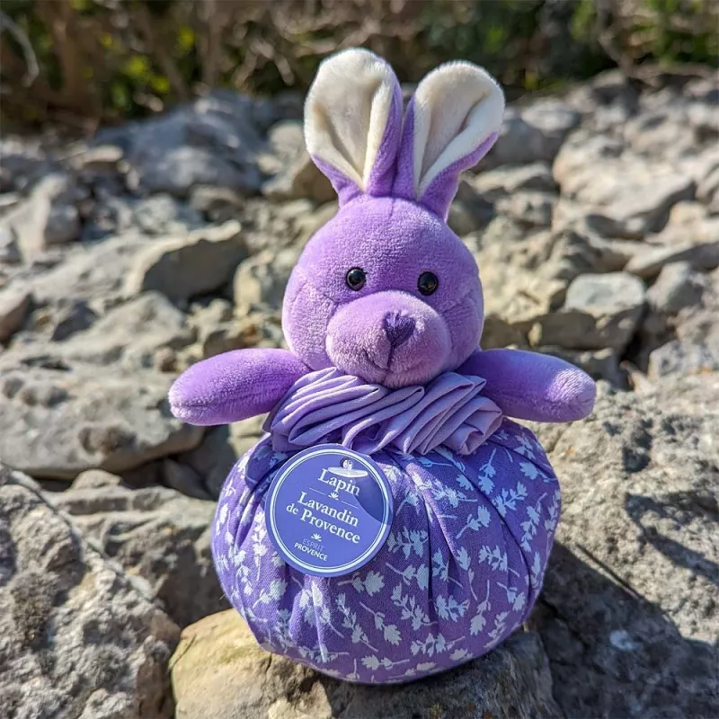Rabbit Lavandin Aumonière - Light Purple Ball