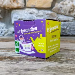 Tisane Infusion à la Lavande - Boîte de 20 sachets