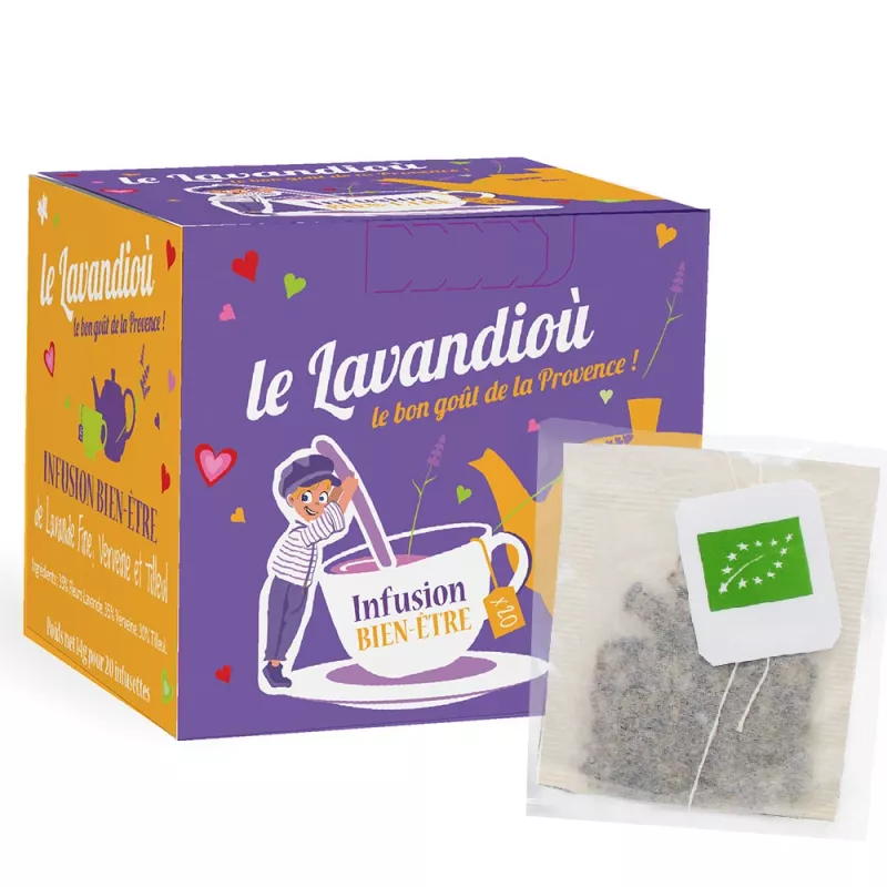 Infusion Tisane Bien-être - Boîte 20 sachets Infusion Tisane Bien-être - Boîte 20 sachets