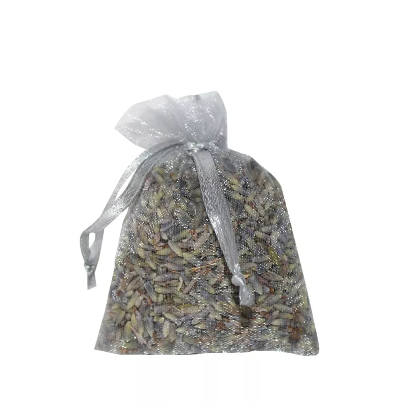 Set of 10 Silver Lavender Sachets – Guest Gifts & Décor