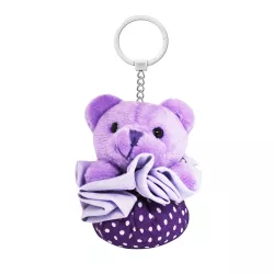 Key Ring - Teddy Aumonière Dark Purple