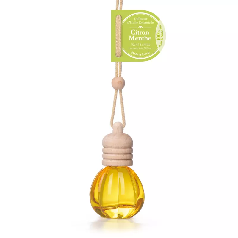 Diffuseur Voiture d'huile essentielle Citron Menthe Diffuseur Voiture d'huile essentielle Citron Menthe