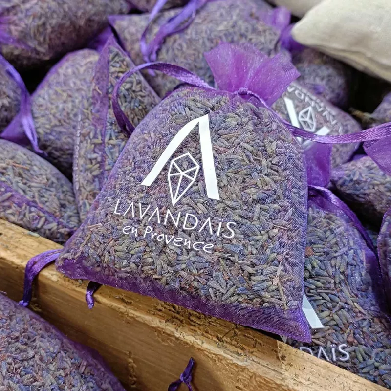 Bag of Lavender 30g - Purple Organza Fabric