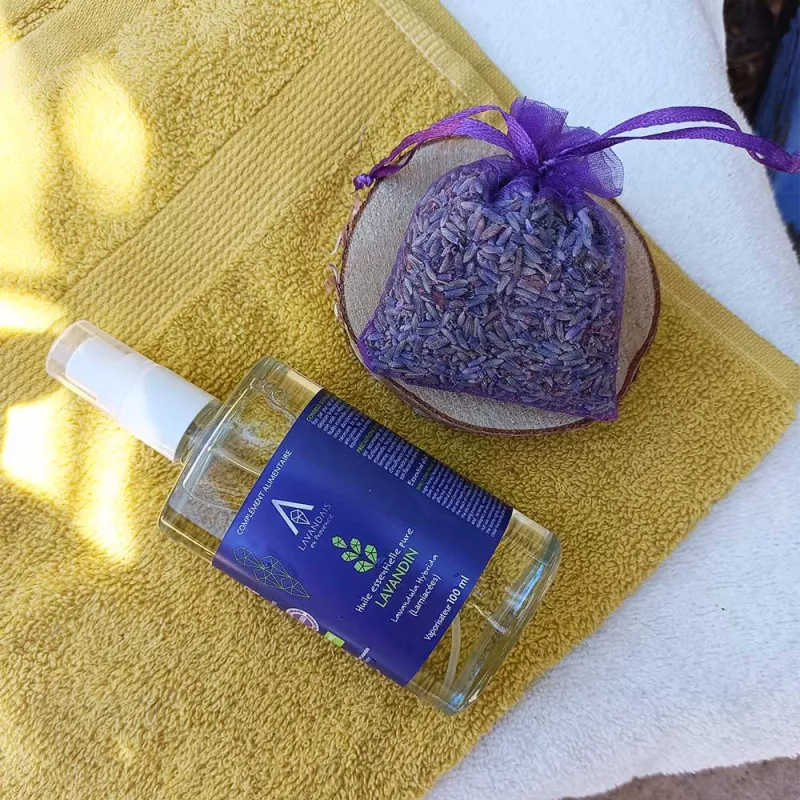 Huile Essentielle de Lavandin - Vaporisateur 100 ml | Boutique