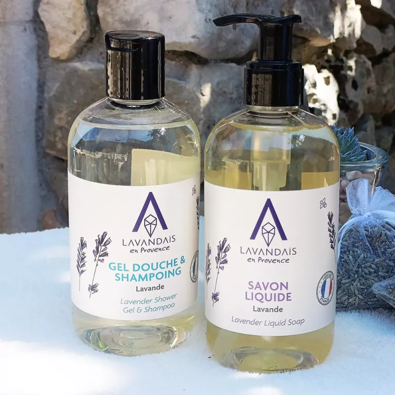 Gel Douche & Shampoing 2 en 1 - Lavande | Lavandaïs en Provence