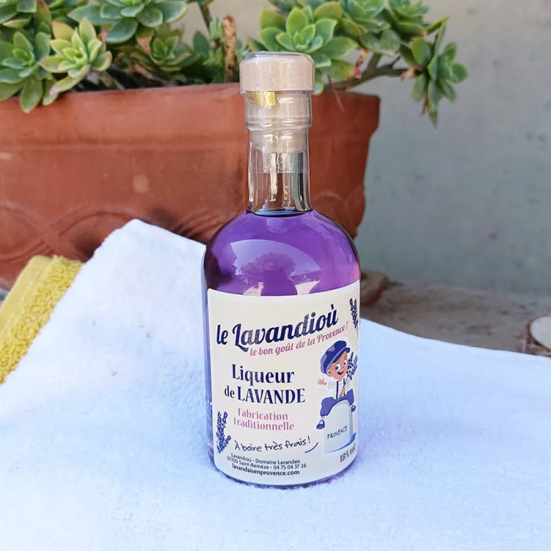 Liqueur à la Lavande Le Lavandioù – Fabrication Artisanale
