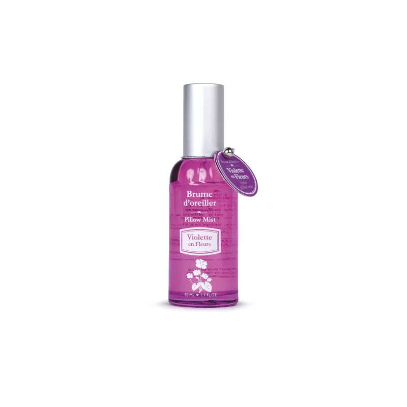 Brume d’Oreiller Violette 50ml – Relaxation & Parfum Floral