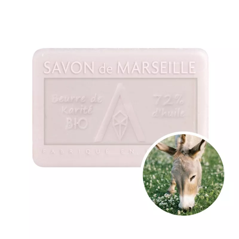 Savon 100g Lait d'ânesse - Pur végétal