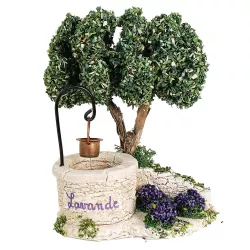 Provence Nativity Scene - Lavender & Well