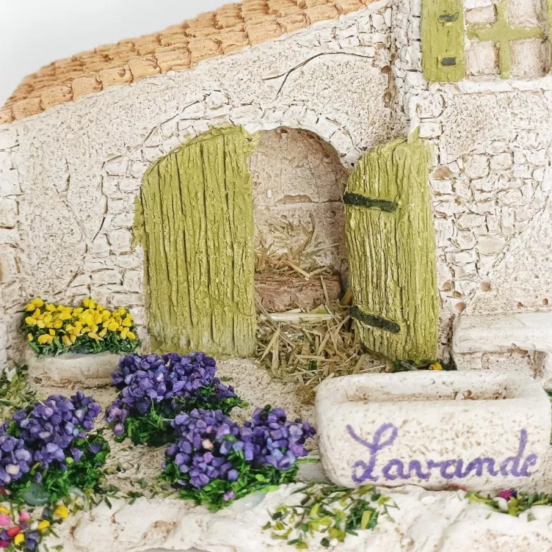 Provence Nativity Scene - Cottage