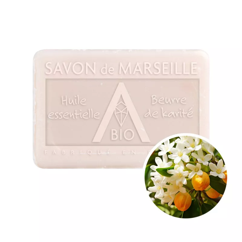 Savon 100g Fleur d'Oranger - Pur végétal