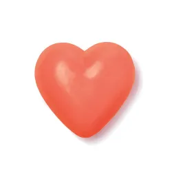 Heart Soap Red Fruit 25g - With Organza