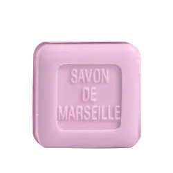 Mini Marseille Soap Square - Rose Scent 25g