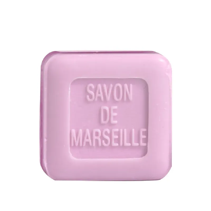 Mini Savon de Marseille Carré - Senteur Rose 25g