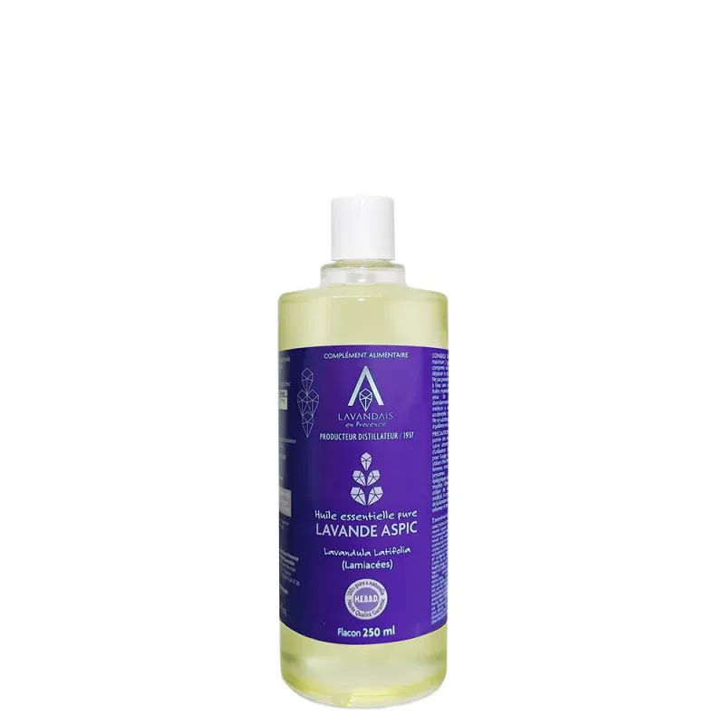 Huile Essentielle Lavande Aspic 250 ml | Boutique Huile Essentielle Lavande Aspic 250 ml | Boutique