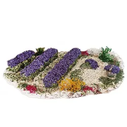 Provence Nativity Scene - Lavender Field