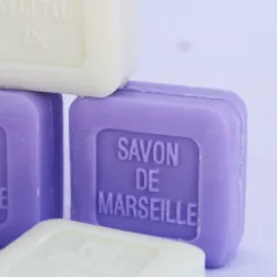 Mini Savon de Marseille Carré - Senteur Lavande 25g