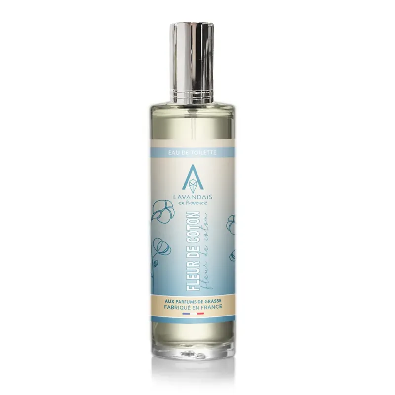 Eau de Toilette Fleur de Coton – Parfum de Grasse | Fabriqué en France