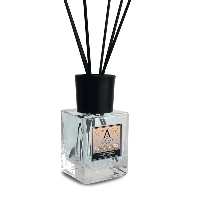 Diffuseur d'Ambiance Bâtons Pierre d'Ambre - 100 ml Diffuseur d'Ambiance Bâtons Pierre d'Ambre - 100 ml