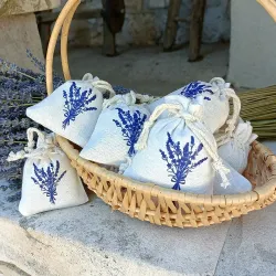 10 bags of Lavender - Flax & Bunch 8x10 cm