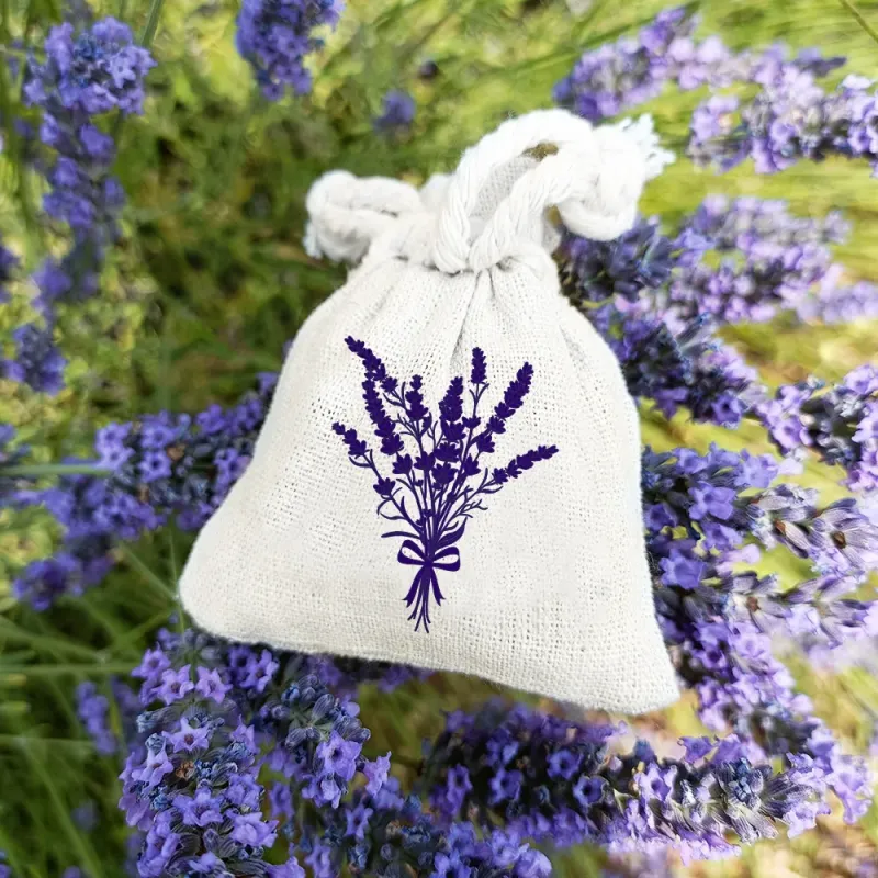 10 bags of Lavender - Flax & Bunch 8x10 cm