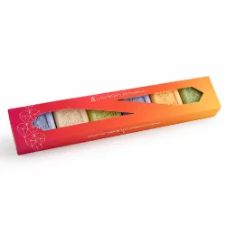 Gift Set with 6 Square Soaps 25g