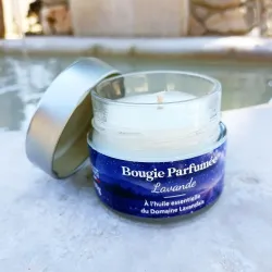 Bougie - Huile essentielle de Lavande et Cire Soja | Boutique