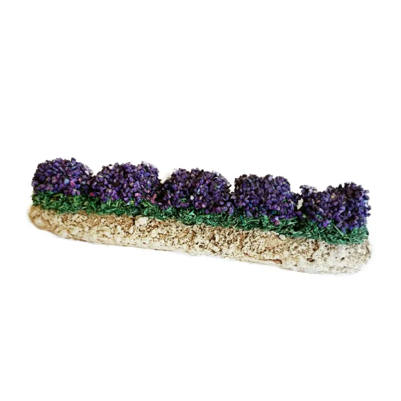 Provence Nativity Scene - Row of Lavander