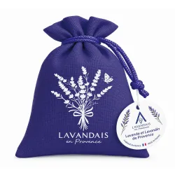 Sachet de Lavandin Lin Bleu Foncé - 40g