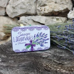 Boîte vide pour savon 100g dentelle