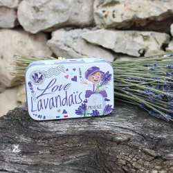 Boîte vide pour savon 100g lavandiou