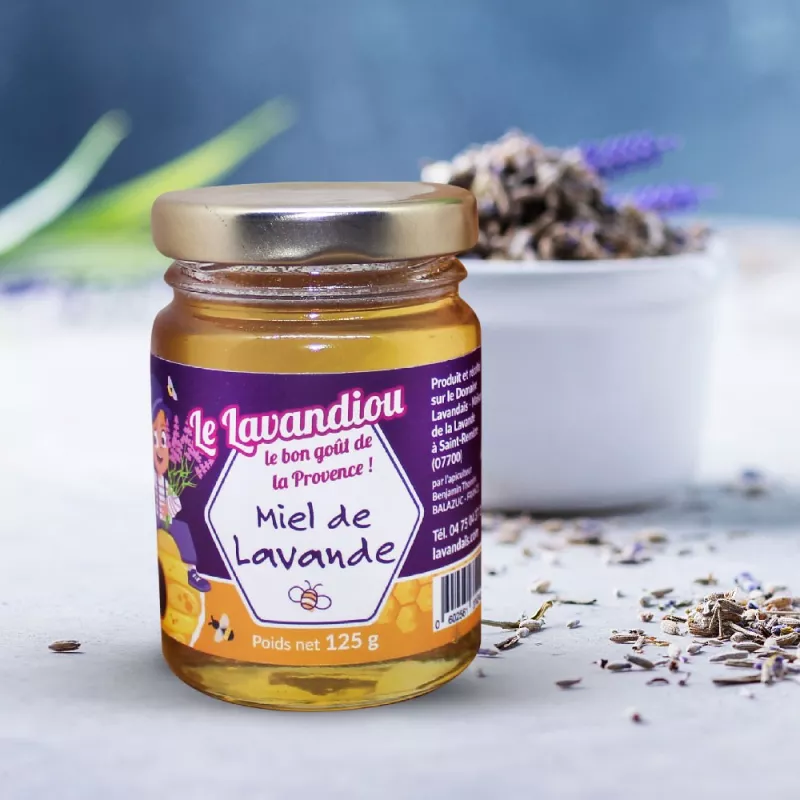 Miel de Lavande récolté en Ardèche | Boutique Miel de Lavande récolté en Ardèche | Boutique