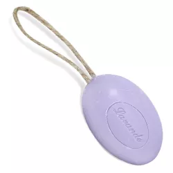 Lavender Pebble Soap 100g – With Rope | Made in France